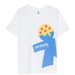 Camiseta Blanca Estampada MANGA CORTA